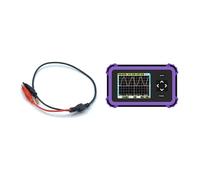 8.33MSa/s Frequenza di campionamento Oscilloscopio Pocket Segnali Generatore Ricaricabile 1MHz Larghezza di banda Costruito In 1200mAh Batteria Pocket Size Oscilloscopio