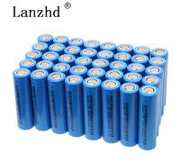 8-40 pz 3.7 V Li Ion Batteria 18650 batterie Ricaricabili 2600 mAh Batteria al litio Per La Torcia Elettrica Del Computer Portatile LED banca di potere mobile