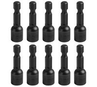 (8 * 42MM) Set di 10 Chiavi a Bussola Magnetiche da 8mm, Adattatore Esagonale 1/4", Chiavi a Cricchetto per Trapani e Avvitatori a Batteria