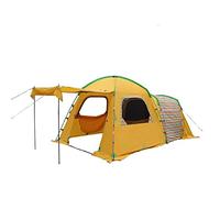 8.5 * 7/6 Feet, 5-Person One-Room And One-Living Camping Double-Layer Tent, Thickened Waterproof Sun Protection, Beach Tent
