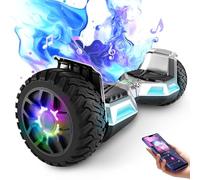 8.5 Inch Off Road Hoverboard with LED Lights, Self Balancing Off-Road Hoverboard with Bluetooth for Kids