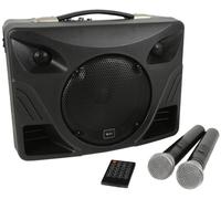 8" 50W Portable Desktop PA Con Microfoni VHF E Bluetooth - QTX
