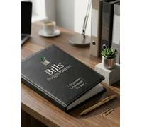 8.5x11 inch Notebook for Bills and Budget Organizing Planner: Take Control of Your Finances, Master Your Monthly Budget, and Achieve Your Financial Goals with Ease