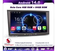 8"64GB Qualcomm Autoradio CarPlay Navigatore per Opel Corsa D/C Astra H Zafira B