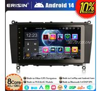 8" 6GB+128GB Android 14 Autoradio GPS CarPlay Mercedes Benz CLK Classe W209 C209