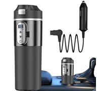 8,7 X 2,8 Pollice Tensione Universale Arresto Automatico Termica Intelligente, Acqua Caldaia, Capacità Di 450 Ml, Accessorio Robusto Per Viaggio Su Strada 12 V, 24 V, Adatto Per L'Uso