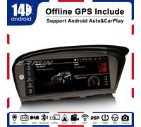 8.8" Android 14.0 Autoradio CarPlay Sat Navi BMW E90 E91 E92 E60 E61 E63 E64 CCC