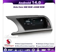 8,8" Android 14 Qualcomm Autoradio Carplay 4+64GB GPS Navigatore Audi A5 S5 RS5