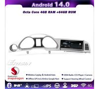 8,8" Android 14 Qualcomm Autoradio Carplay 4+64GB GPS Navigatore DSP Audi A6 RS6