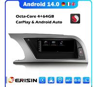 8,8" Android 14 Qualcomm Autoradio Carplay 64GB GPS Navigatore Audi A5 S5 b8 RS5