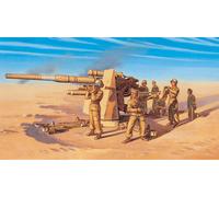 8.8 cm. Flak 37 AA Gun 1:72 ITA7512 - italeri modellismo