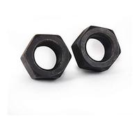 8.8 dado esagonale a grana fine annerito, dado a dado, dado a denti giovani-M8 * 1 [denti fini]