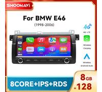 8.8 "Wireless Carplay Autoradio Android 14 Per BMW E46 M3 318/320/325/330/335 Rover 75 Coupe DSP Audio di Navigazione 2Din 128GB GPS