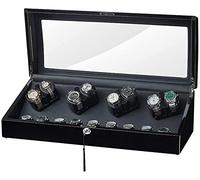 8+9 Orologio automatico Watch Watch Winder Box 4 Impostazioni Modalità di rotazione Motore di grande capacità Motore estremamente silenzioso per uomini Accessori per guardia da donna, B, B, B, B,