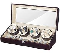 8+9 Orologio automatico Watch Watch Winder Box 4 Impostazioni Modalità di rotazione Motore di grande capacità Motore estremamente silenzioso per uomini Accessori per guardia da donna, B, B, B, B,