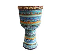 8/9 Pollici Doumbek Fatto a Mano per Esibizioni All'aperto, Accompagnamento per Banda Djembe Drum Testa Di Tamburo In Pelle Di Capra per Principianti Tamburo Djembe(9 inch A)