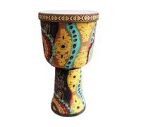 8/9 Pollici Doumbek Fatto a Mano per Esibizioni All'aperto, Accompagnamento per Banda Djembe Drum Testa Di Tamburo In Pelle Di Capra per Principianti Tamburo Djembe(9 inch C)