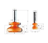 CMT 955.601.11 Fresa per Maniglie in Hw, Grigio/Arancio