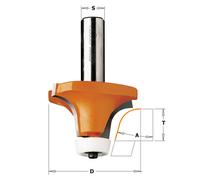 8/980.541-8/966.6 CMT FRESE PER SMUSSARE A RAGGIO CONCAVO PER MATERIALI COMPOSIT