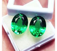 8 A 10 CT Naturale Tsavorite Verde Granato Loose Gemma Paio Certificato