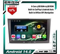 8" Android 14 64GB Autoradio CarPlay Opel Corsa D/C Zafira Astra H Meriva Vectra