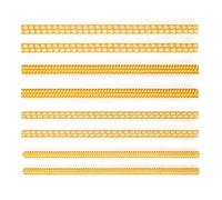 8 anelli di regolazione della dimensione a spirale guardie a molla gioielli reizer anelli sciolti avvolgimento bobina per uomini e donne serraggio invisibile