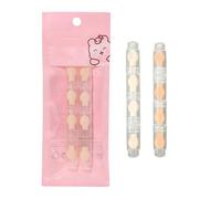 8 applicatori in spugna usa e getta per ombretto, rimovibili, a prova di sbavature, per applicare ombretti per pelli delicate