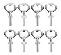 8 apribottiglie in acciaio inox: Toatelu, set di forni per bottiglie in metallo, apribottiglie fai da te, filettatura in metallo, apribottiglie filettata, apribottiglie da parete per casa pub, per