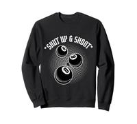 8 Ball Pool Player Shut Up And Shoot Billiards Gift Felpa