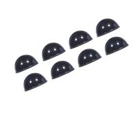 8 basi semicircolari ammortizzanti perfette per case del computer, subwoofer, per evitare superfici, isolatori di pulsanti, antivibrazione, cuscinetto anti-vibrazione