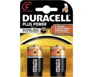8 BATTERIE MN1400 C DURACELL DURALOCK ALKALINA LR14 MEZZA TORCIA