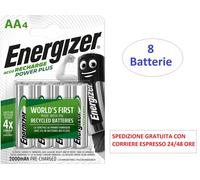 Energizer Accu Recharge Extreme AA Stilo - 1,2 V - 2450 mah Blister 4pz