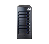 8-Bay HighPoint RocketStor 6628T Enclosure Turbo RAID esterno, supporto 0/1/5/6/10/50 / JBOD, 2.5"/3.5", Thunderbolt 3 (incluso con adattatore per spina di alimentazione a 2 pin EU)