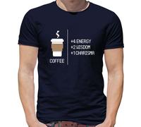 8 Bit Caffè T-Shirt - Pixel Rétro - da Nerd - Nerd RPG