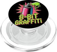 8-Bit Graffiti Pop Culture Retro Videogioco PopSockets PopGrip per MagSafe