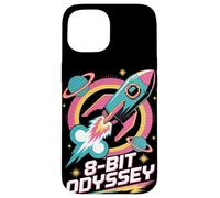 8-Bit Odyssey Cultura Pop Retro Videogioco Custodia per iPhone 15