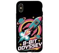 8-Bit Odyssey Cultura Pop Retro Videogioco Custodia per iPhone X/XS