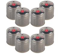 8 Bombolette Gas Butano Ricarica Fornellino Cartuccia 190g Campeggio Cucina R190