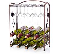 8 bottiglie di metallo rame bottiglia di vino e vino rack staccabile cucina artigianato bar mestiere interessante vita