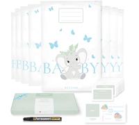 8 Bustine Corredino Neonato Ospedale Con Pennarello - Sacchetti Cambio Neonato R