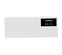 8 Canali Hub Controller per riscaldamento a pavimento Cablato Display LCD | Materiale ignifugo ABS, display dello stato LCD, 16A per uscita massima, controllo della temperatura regionale
