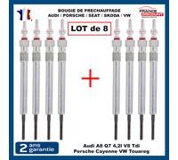 Lotto 8 Candela Candelette per Audi A8 Q7 4.2 4.2L V8 Tdi 50Tdi