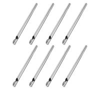 8 cannucce a frusta per bevande: cannucce in acciaio inossidabile - utensili