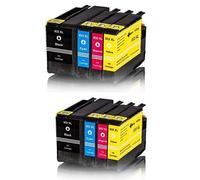 8 Cartucce compatibile per HP 932XL 933XL Officejet 6700 Premium, 6100 ePrinter H611a, 7610 e-All-in-One, 6700, 6600.