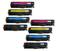 8 Cartucce di toner rimpiazzare HP CF410A, CF411A, CF412A, CF413A (410A)