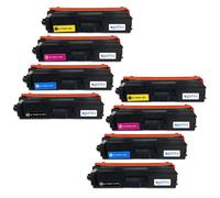 8 Cartucce di toner rimpiazzare Brother TN423Bk, TN423C, TN423M, TN423Y non-OEM