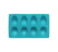 8-Cavity Easter Molds - Silicone Candy Bakeware | Easy Release Baking Pan for Cookie, Flessibile Food Grade Tool for Jelly, Durevole Dessert Tray for Spring Party, Kitchen Ice Cream Accessory
