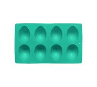 8-Cavity Easter Molds - Silicone Candy Bakeware | Easy Release Baking Pan for Cookie, Flexible Food Grade Tool for Jelly, Durable Dessert Tray for Spring Party, Kitchen Ice Cream Accessory
