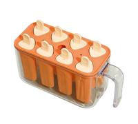 8-Cavity Ice Pop Maker - 8-Cavity Freezer Tray, Reusable Easy-Release Pop Molds with Sticks, Party Dessert Mold, Home Bar Kitchen Tool, Yogurt Juice for Kids & Adults