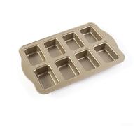 8 Cavity per mini Bread Pan Carbon Steel Non-Stick 8 Cavity per | per Perfect portion control, keto friendly, kids lunch size, single serve meatloaf, easy bake